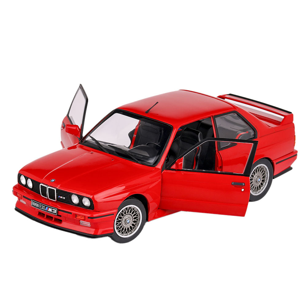 BMW E30 M3 1986 rosu - 1/18 Solido