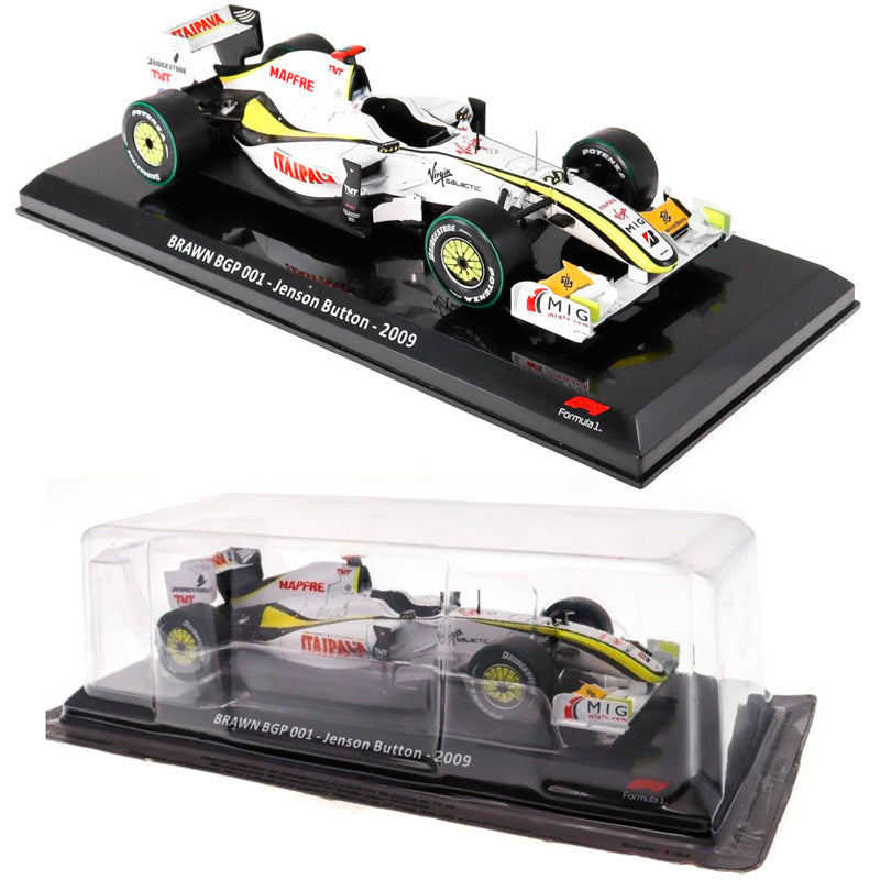 Formula 1 Brawn BGP 001 Jenson Button 2009 - 1/24 de Premium Collectibles