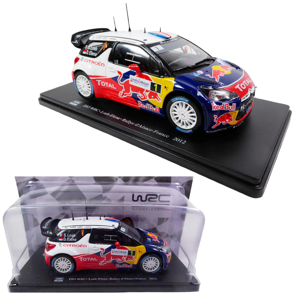 Citroen DS3 WRC Loeb-Elena Rallye d'Alsace-France 2012 #1 - 1/24 Altaya