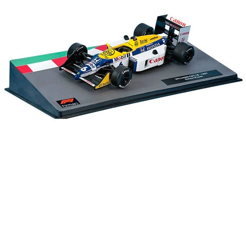 Formula 1 Williams FW11B 1987 Nelson Piquet cu vitrina plexiglass - 1/43 Altaya