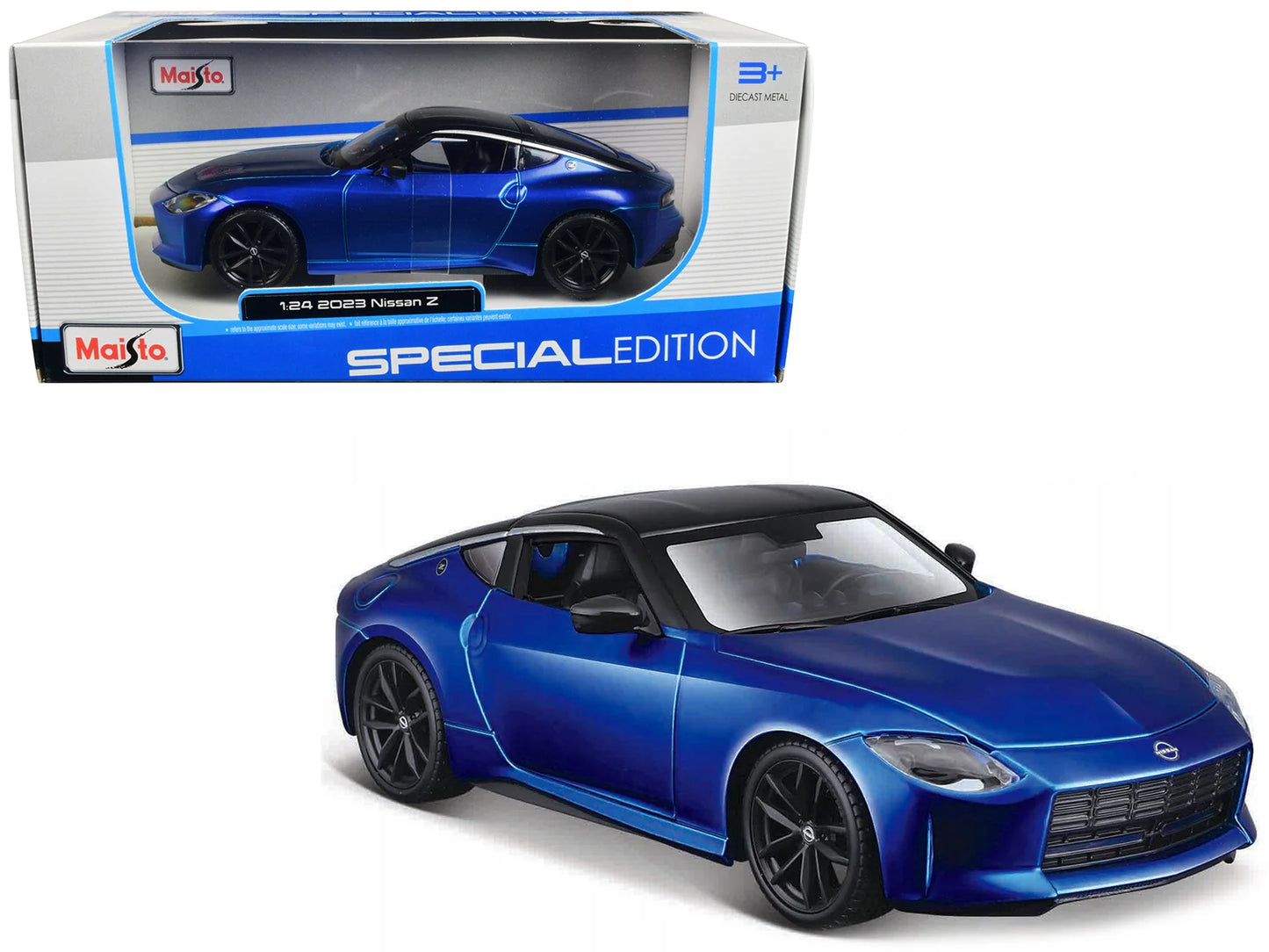 Nissan Z 2023 albastru - 1/24 Maisto