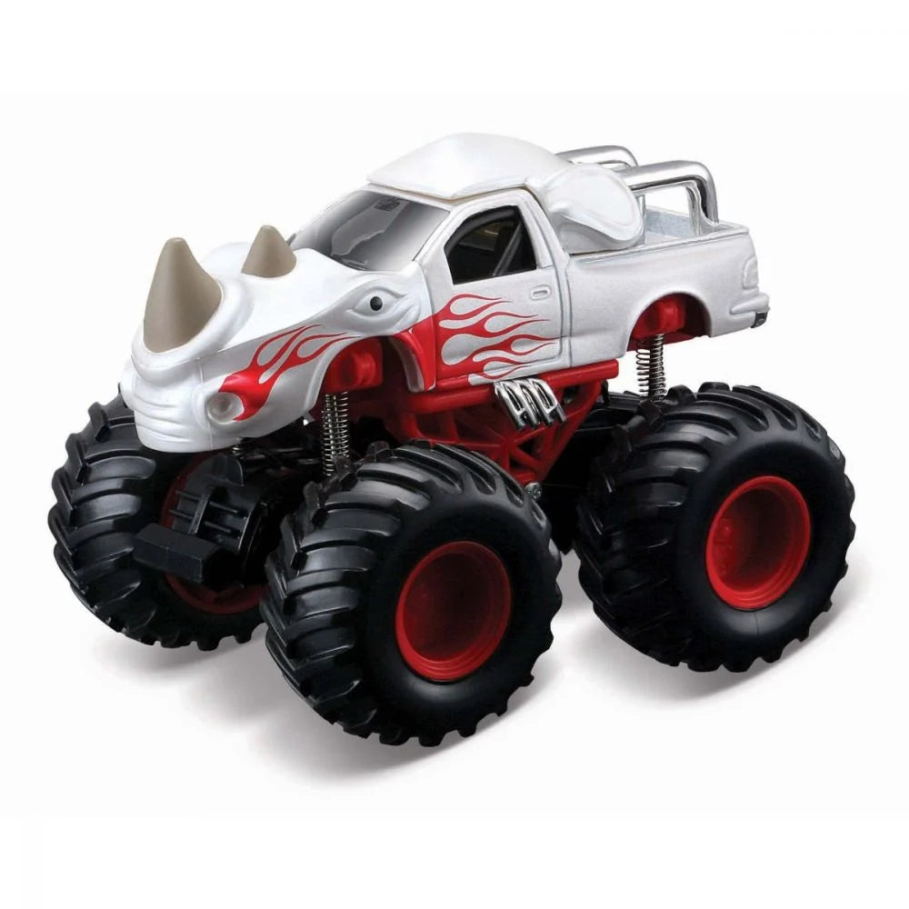 Monster Truck Earth Shockers 12cm Rhino pullback Fresh Metal - Maisto