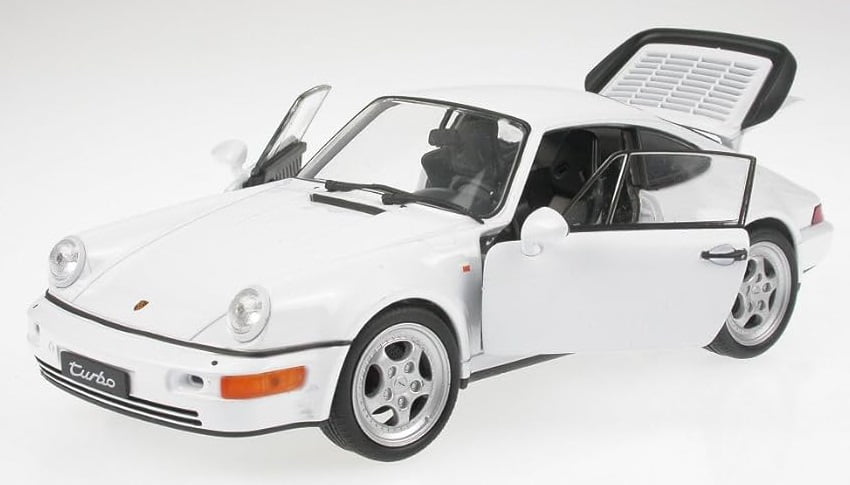 Porsche 911 Turbo alb - 1/24 Welly