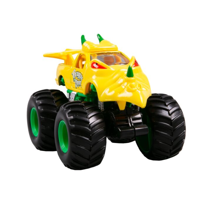 Monster Truck Earth Shockers 14cm DRAGON pullback Fresh Metal - Maisto