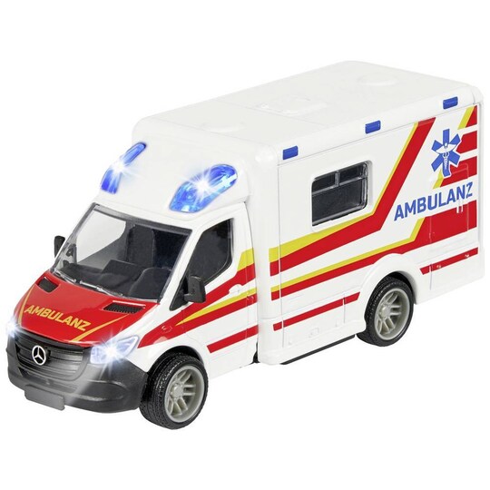 Mercedes Sprinter Ambulanta cu lumini si sunete - 1/43 Majorette