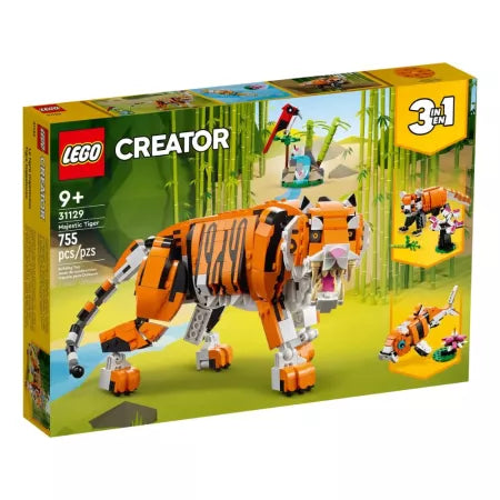 LEGO Creator 3 in 1 31129 - Maretul tigru (755 piese)