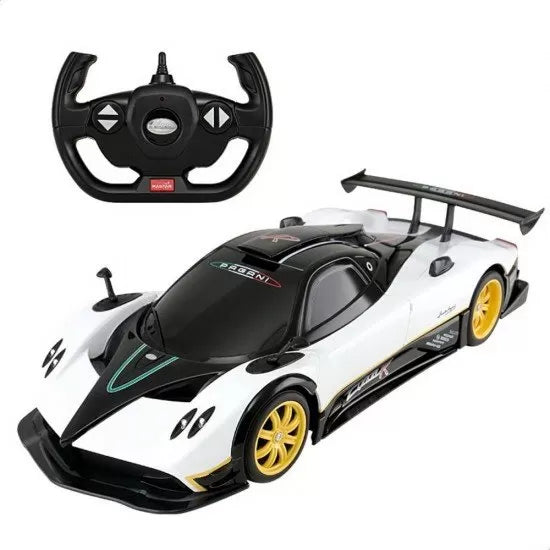 Pagani Zonda R ALB cu telecomanda - 1/14 Rastar