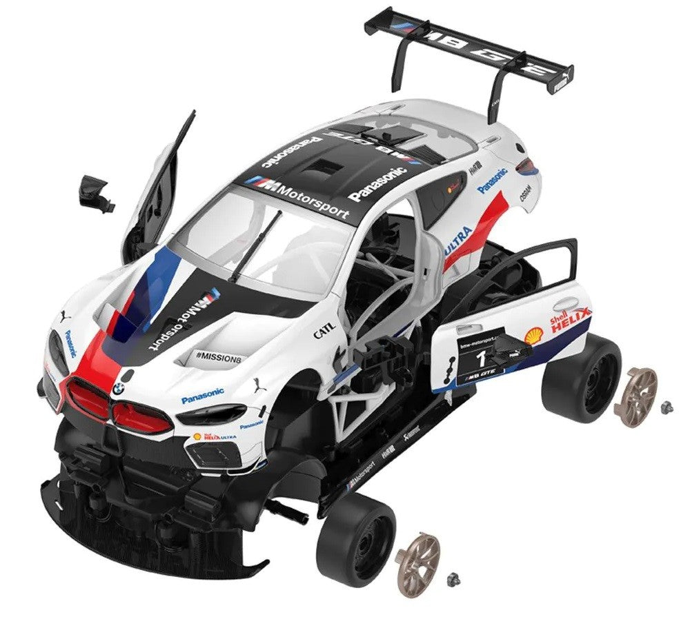 BMW M8 GTE de asamblat cu telecomanda - 1/18 Rastar