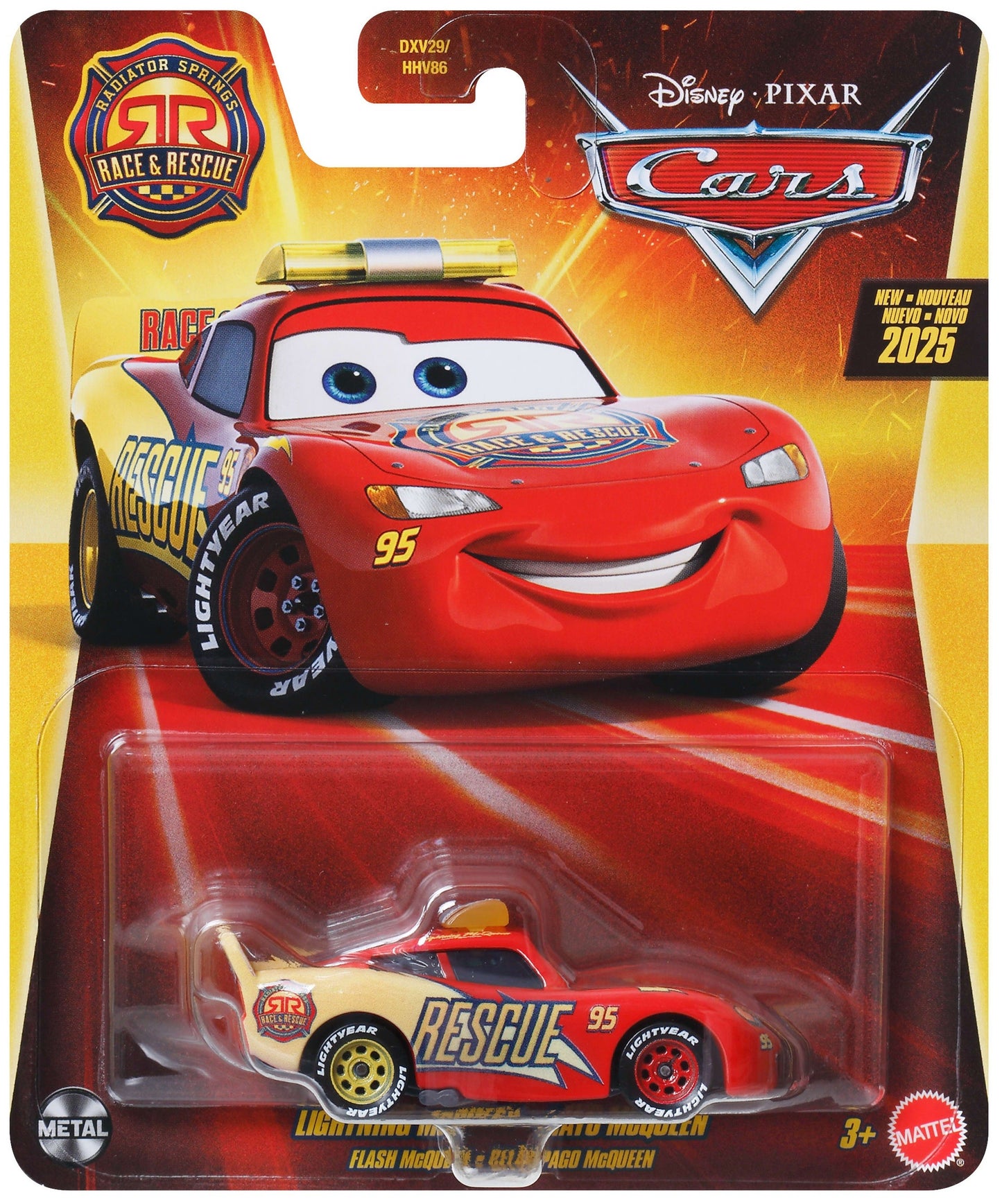 Masinuta metalica Lightning Mcqueen - Flash Mcqueen - 1/55 Cars