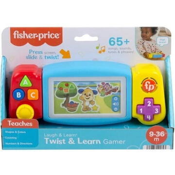 Consola de jocuri interactiva Fisher Price - Rasuceste si invata