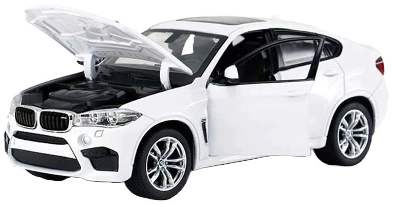 Masinuta BMW X6M alb - 1/24 Rastar