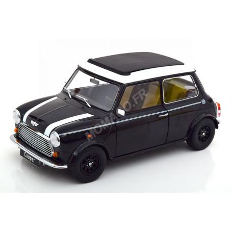 Mini Cooper negru Sunroof cu volan pe stanga - 1/12 KK-Scale