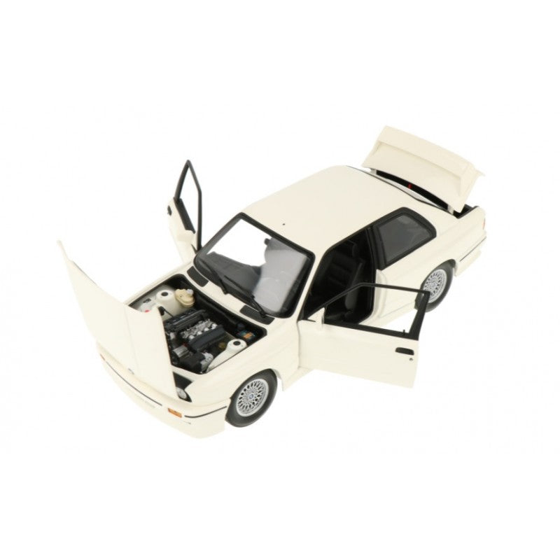 BMW M3 E30 Street 1987 alb - 1/18 Minichamps