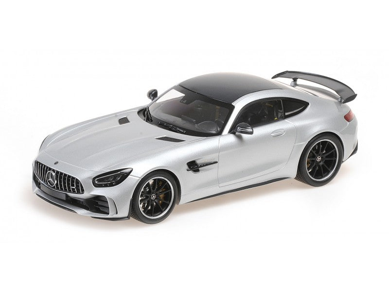 Mercedes-AMG GTR 2021 silver 1/384pcs - 1/18 Minichamps