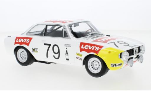 Alfa Romeo 1300 GTA Spa 24h 1971 - 1/300pcs - 1/18 Minichamps