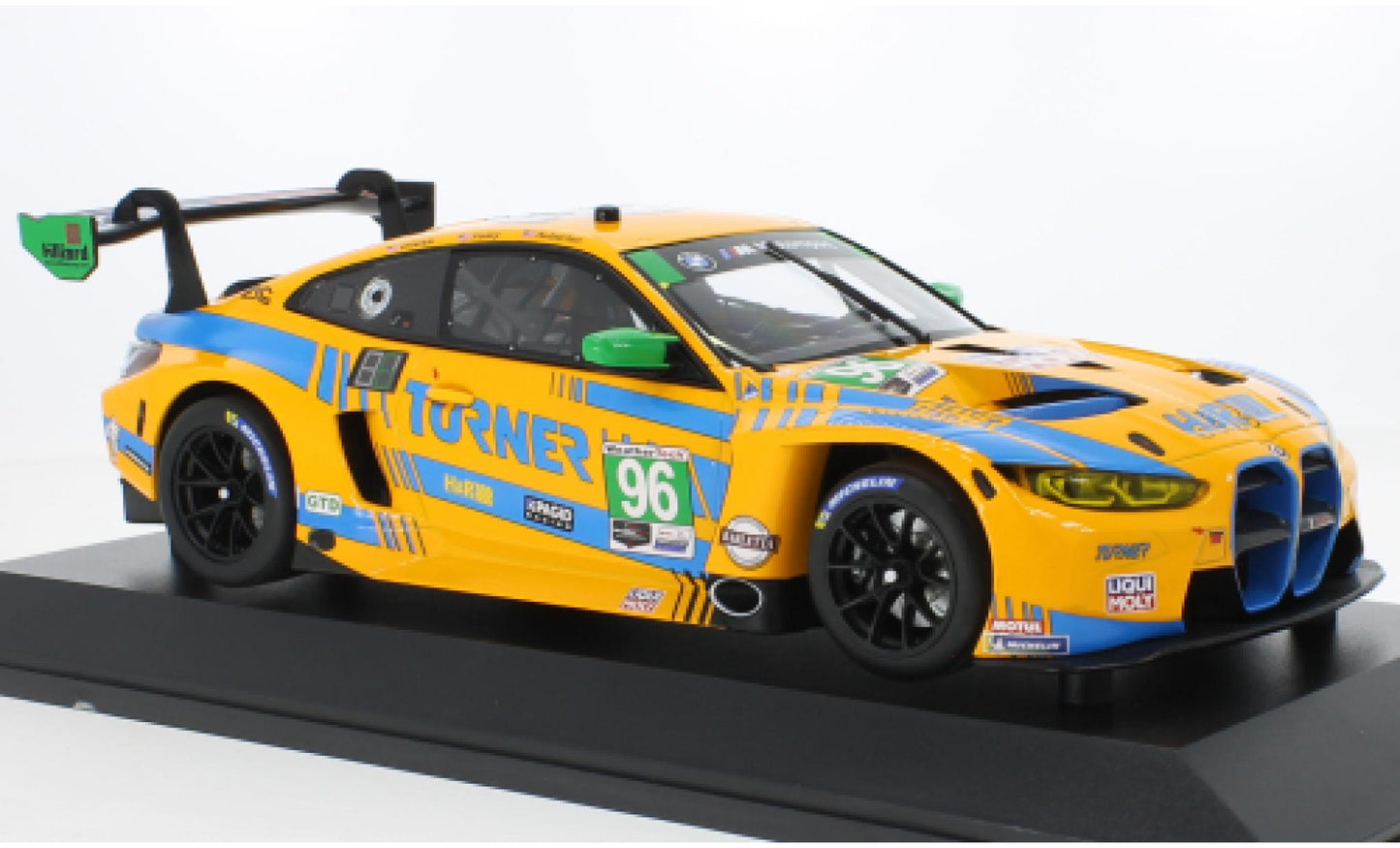 BMW M4 GT3 Gtd Turner Motorsport Foley/Auberlen/Dinan IMSA 2022 1/300pcs - 1/18 Minichamps