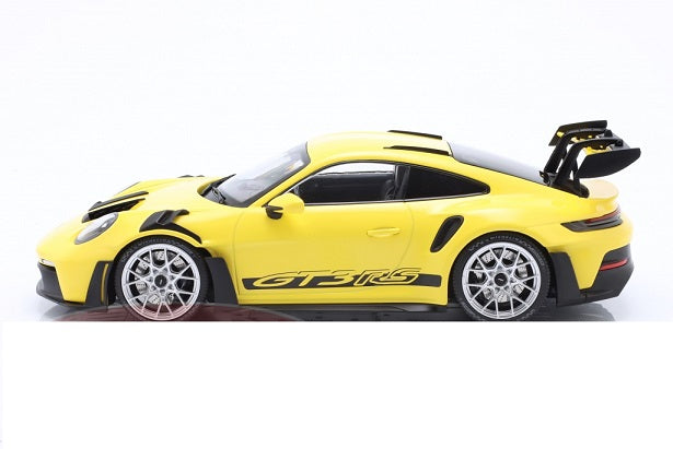 Porsche 911 GT3 RS yellow 2023 1/300pcs - 1/18 Minichamps