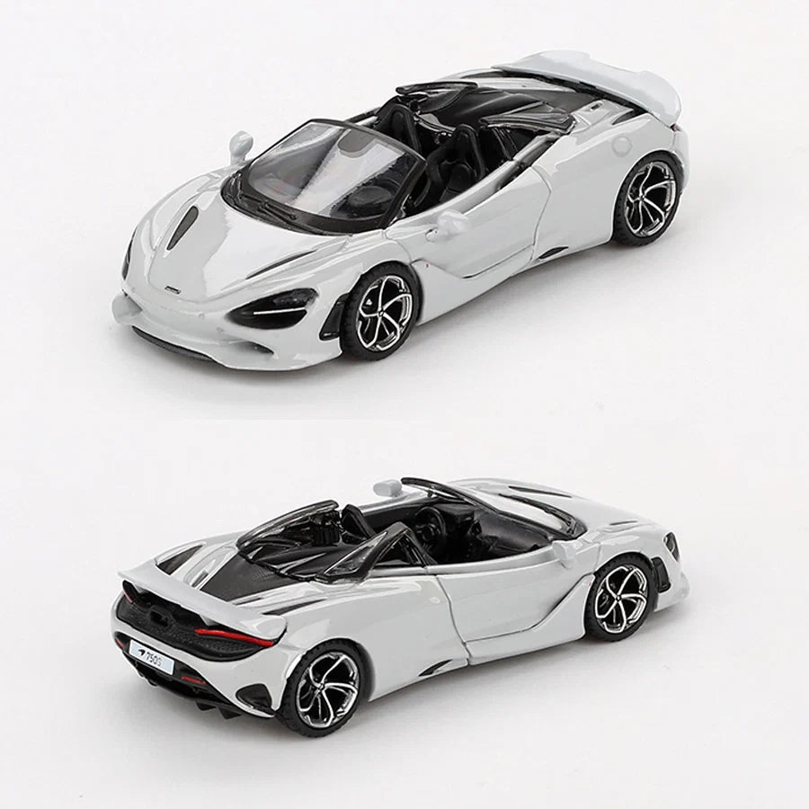 McLaren 750S Spider cirrus grey - 1/64 Mini GT
