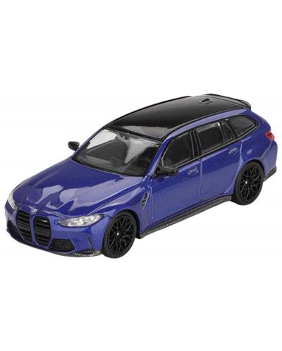BMW M3 Competition Touring Portimao blue metallic - 1/64 Mini GT