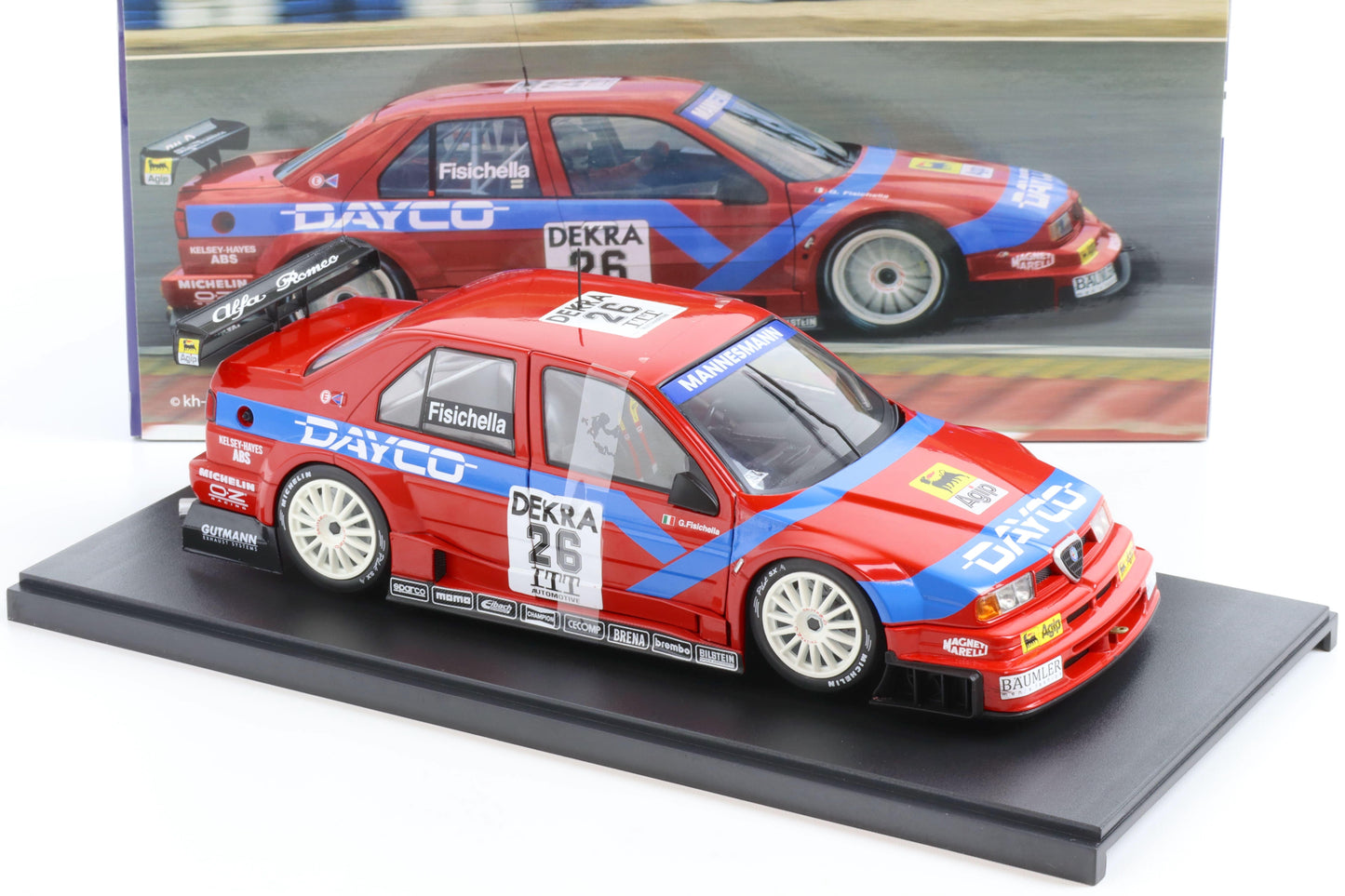 Alfa Romeo 155 DTM #26 G. Fisichella - 1/18 Werk83