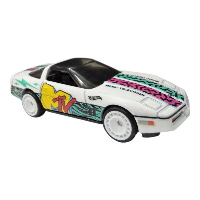 Masinuta Corvette 1984 mtv - 1/64 Hot Wheels Premium