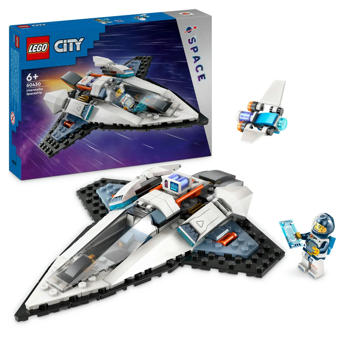 LEGO City 60430 - Nava spatiala interstelara (240 piese)