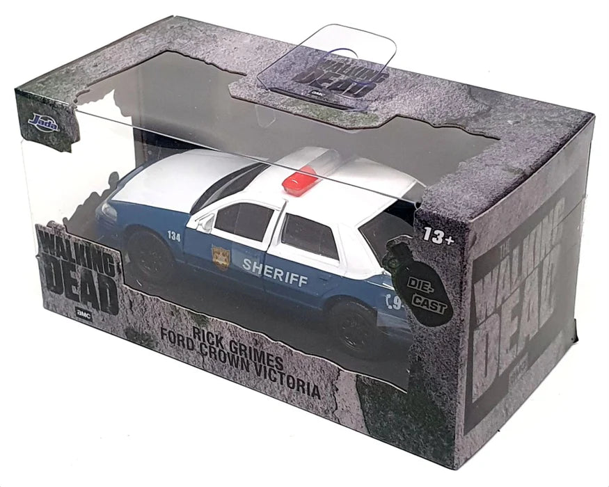 Masinuta The Walking Dead Rick Grimes Ford Crown Victoria - 1/32 Jada