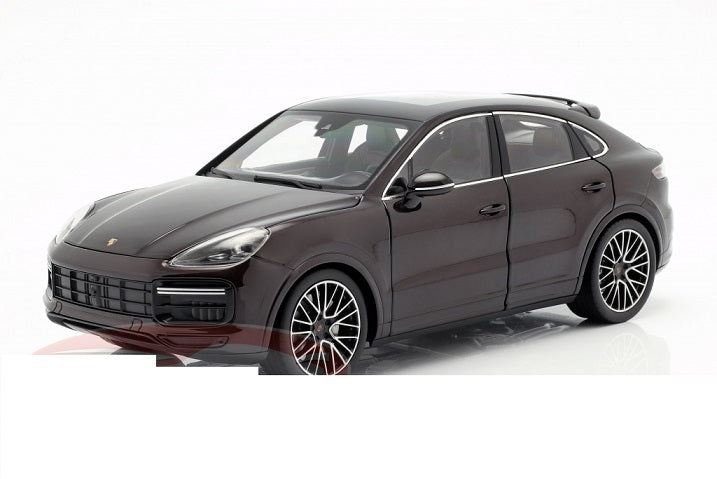 Porsche Cayenne Turbo Coupe cu vitrina plexiglass 1/1000pcs numerotate - 1/18 Norev