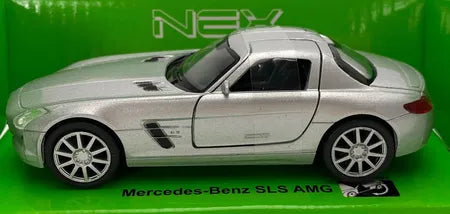 Mercedes-Benz SLS Amg gri - 1/34 Welly