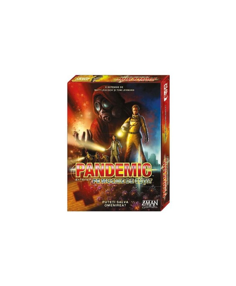 Joc Asmodee - Pandemic Pe muchie de cutit, extensie