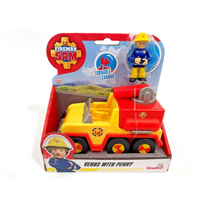 Masina de pompieri Simba Fireman Sam Venus cu figurina Penny