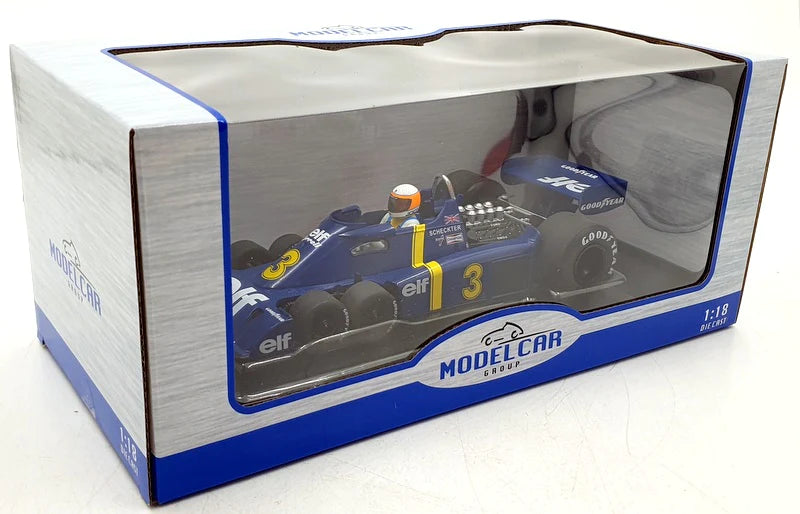 Formula 1 Tyrrell Ford P34-2 #3 Winner Sweden GP 1976 - 1/18 Model Car Group