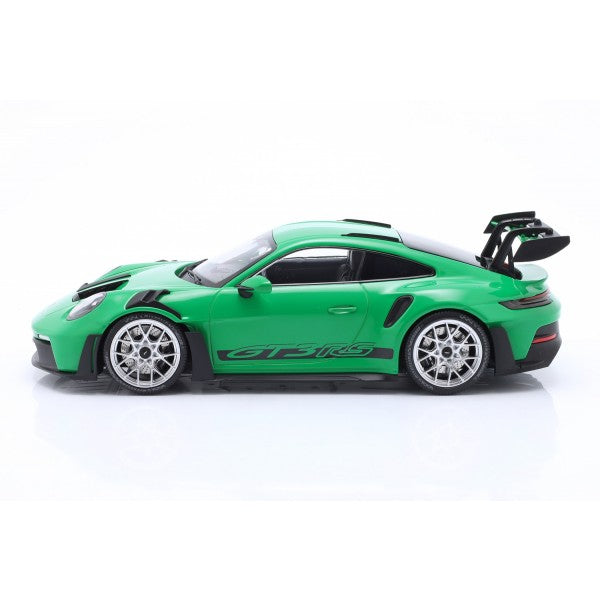Porsche 911 GT3 RS 2023 verde 1/300 pcs - 1/18 Minichamps
