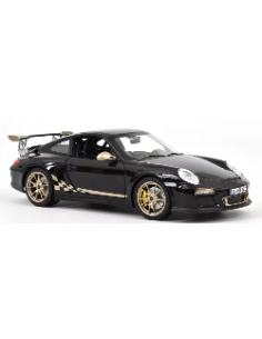 Porsche 911 GT3 RS 2009 black & gold - 1/18 Norev