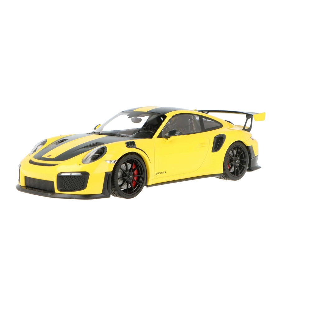 Porsche 911 GT2 RS 2018 galben Weissach package 1/600pcs - 1/18 Minichamps