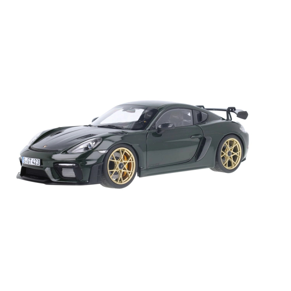 Porsche Cayman GT4 RS 2023 weissach pach brewstergreen - 1/18 Norev