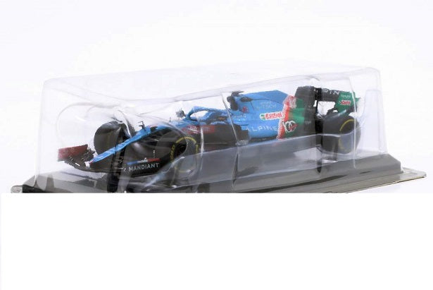 Formula 1 Alpine A521 Fernando Alonso 2021 Saudi Arabian GP 1/24 Premium Collectibles