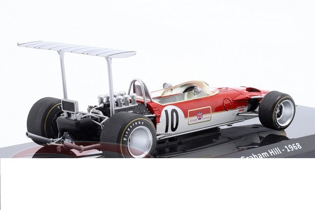 Formula 1 Lotus 49B - Graham Hill 1968 #10 - 1/24 Altaya