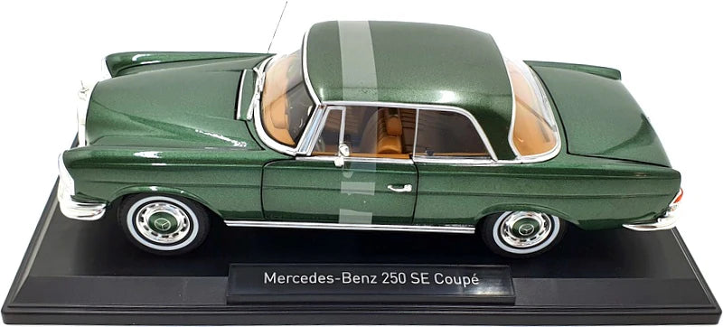 Mercedes-Benz 250 SE Coupe 1969 verde 1/1000pcs - 1/18 Norev