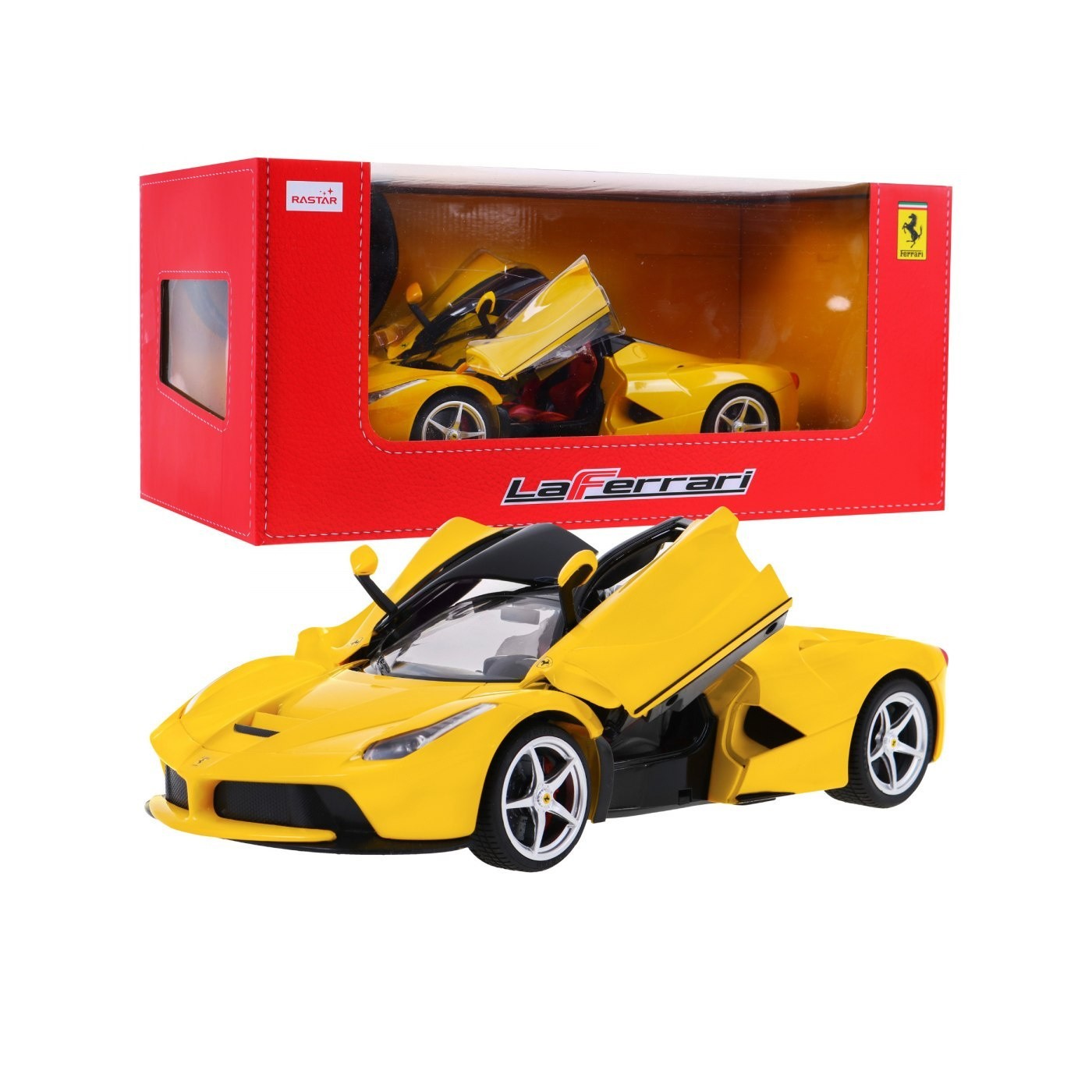 Ferrari LaFerrari galben cu telecomanda - 1/14 Rastar