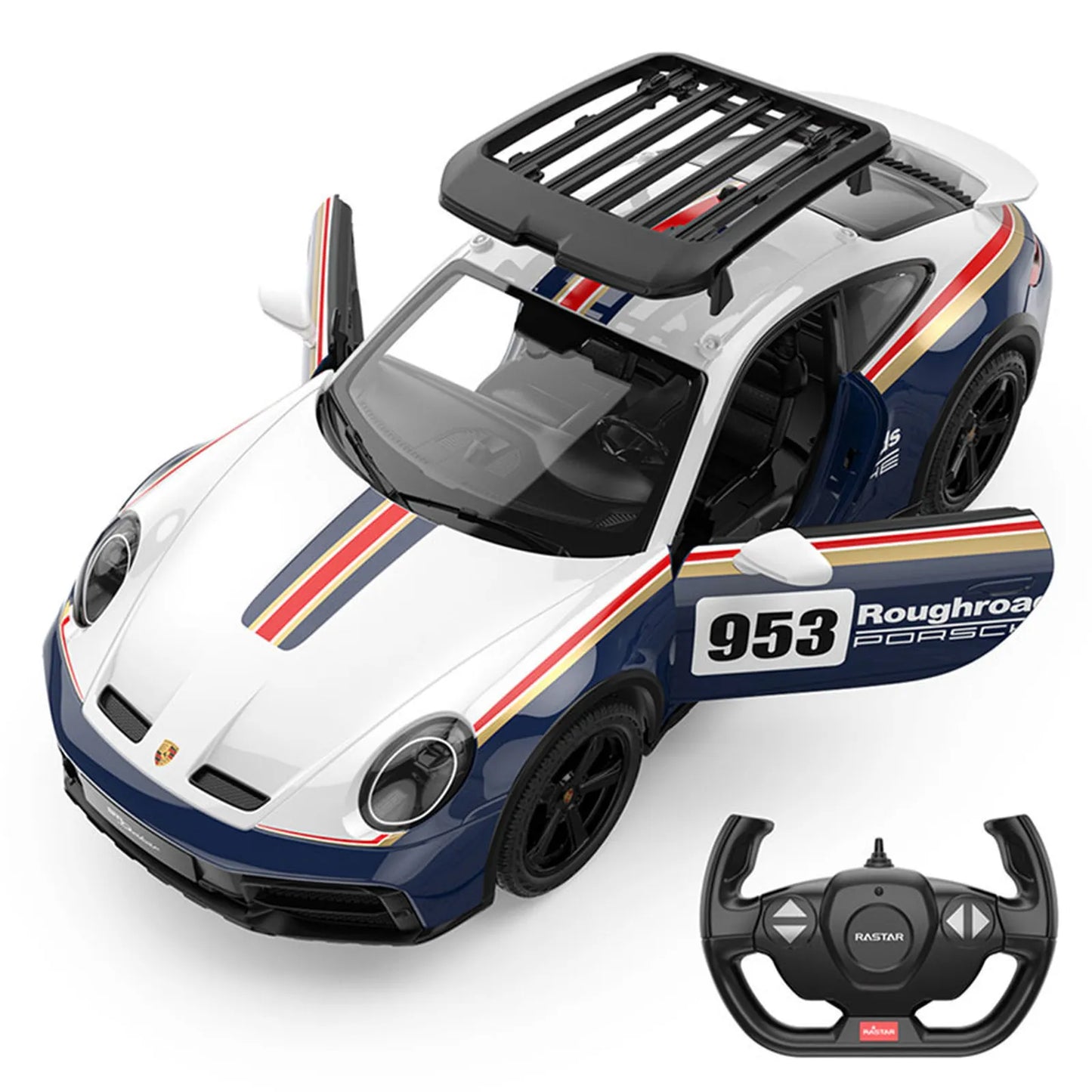 Porsche 911 Dakar cu telecomanda - 1/14 Rastar