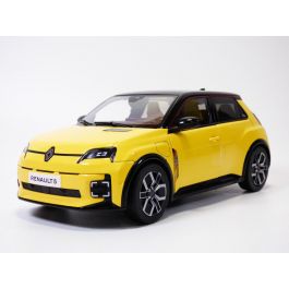 Renault 5 E-Tech 100% Electric 2024 galben/negru - 1/18 Norev