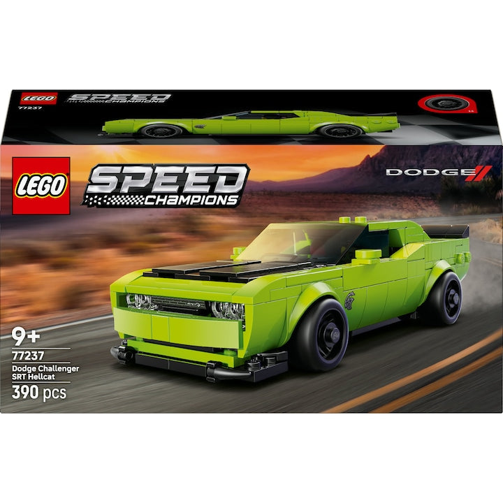 LEGO Speed Champions 77237 - Masina sport Dodge Challenger SRT Hellcat (390 piese)