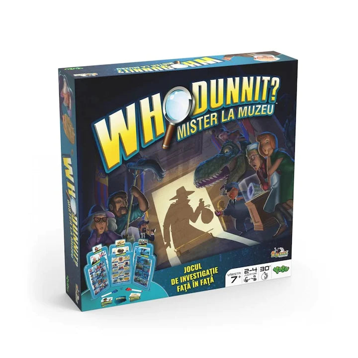 Joc de Societate Who DunnIt - Mister la muzeu