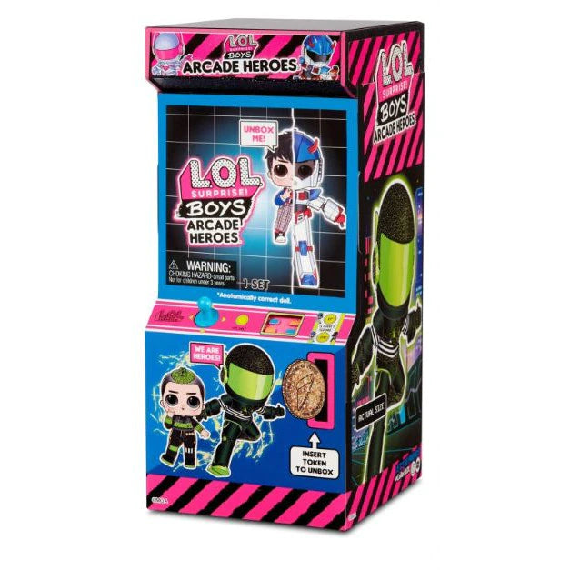 Papusa LOL Surprise Boys Arcade Heroes - 15 surprize