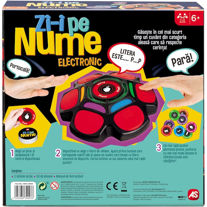 Joc As Games - Zi-i pe nume