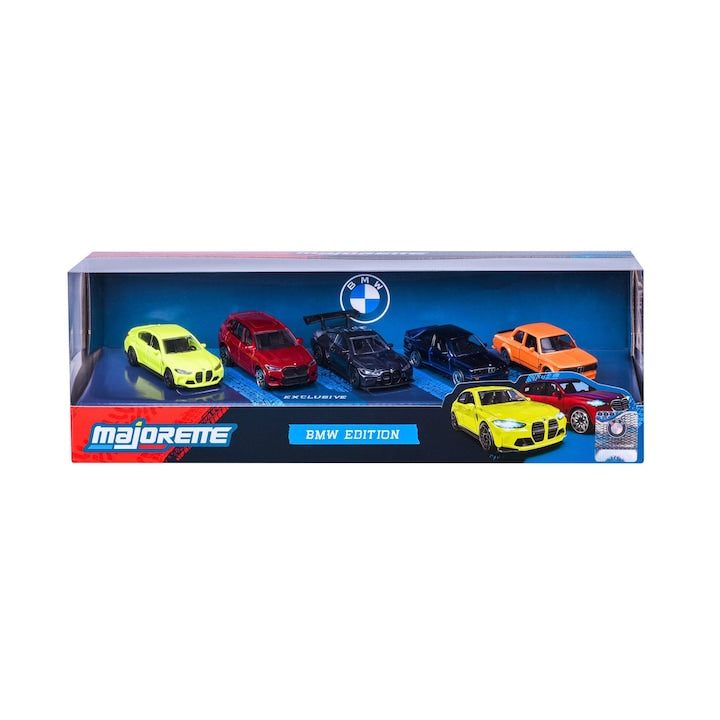 Set 5 masinute metalice BMW Edition - 1/64 Majorette