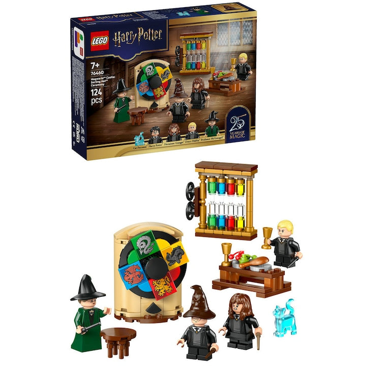LEGO Harry Potter 76460 - Castelul Hogwarts: Ceremonia Jobenului magic (124 piese)