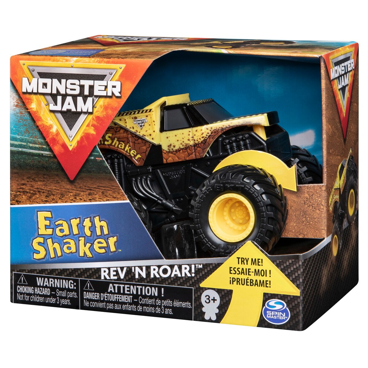 Monster Jam Warth Shaker Rev'n Roar - 1/43 Spin Master