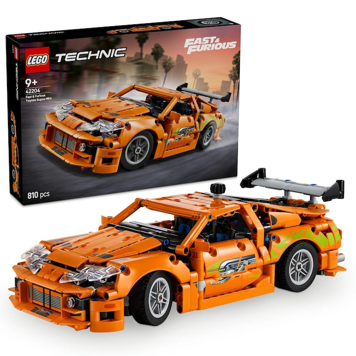 LEGO Technic 42204 - Fast and Furious Toyota Supra MK4 (810 piese)